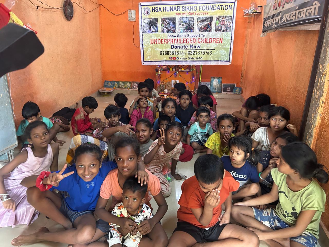 Children at Hunar Sikho Foundation